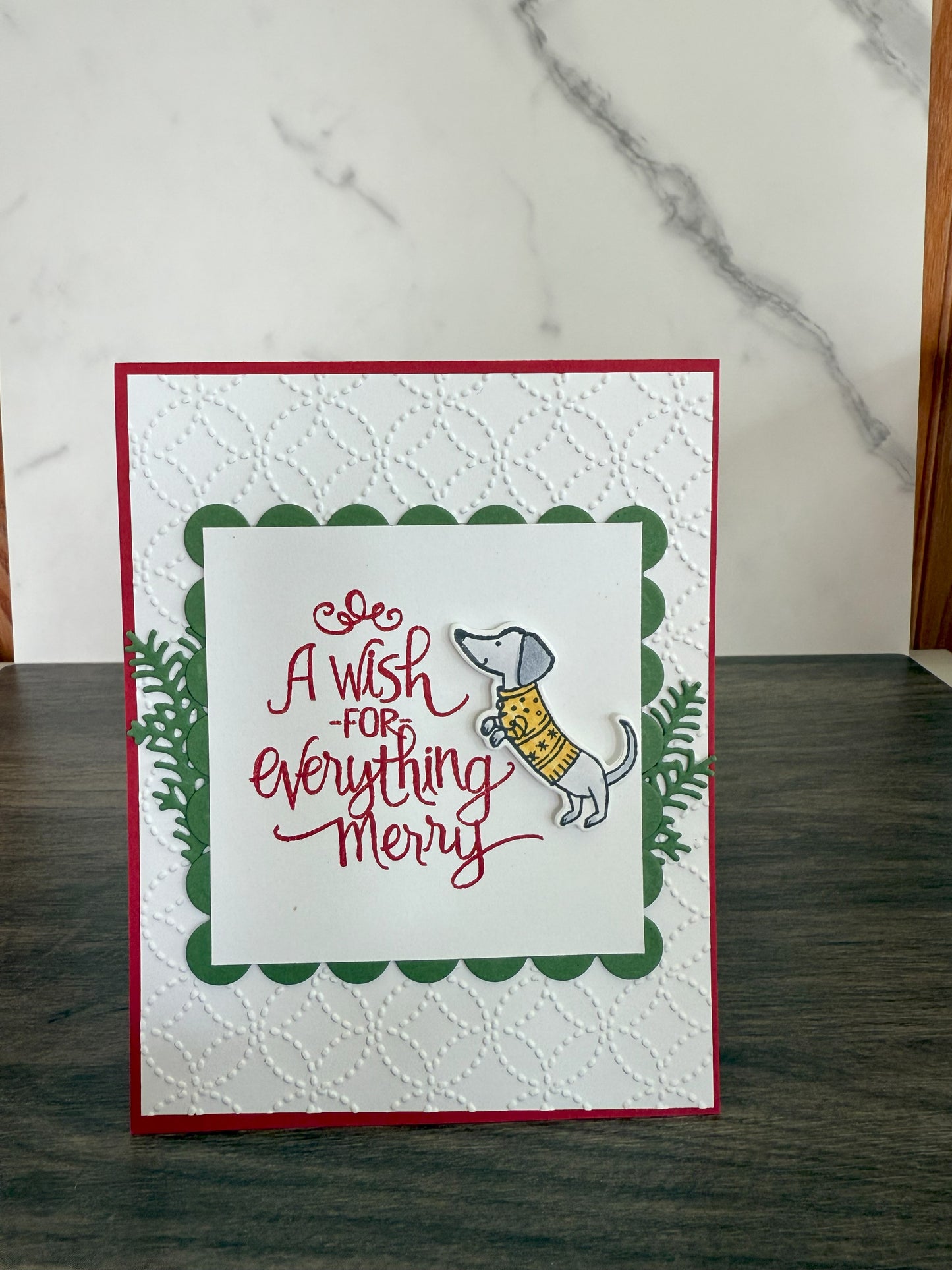 πΎπ Holiday Cheer with a Dachshund Dear πβ¨