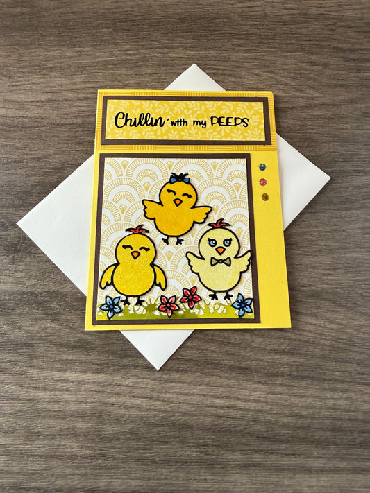 🐥✨ Just chillin’ with my peeps! 🌼💛