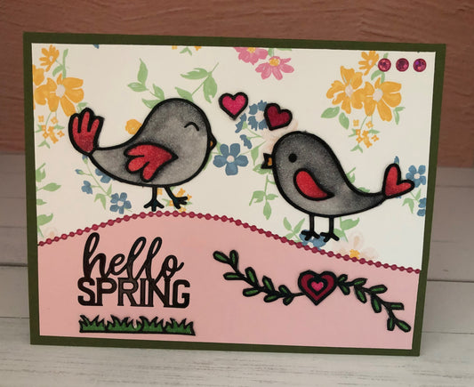 🌼🐦✨"Hello Spring" ✨🐦🌼