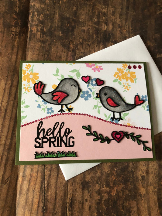 🌼🐦✨"Hello Spring" ✨🐦🌼