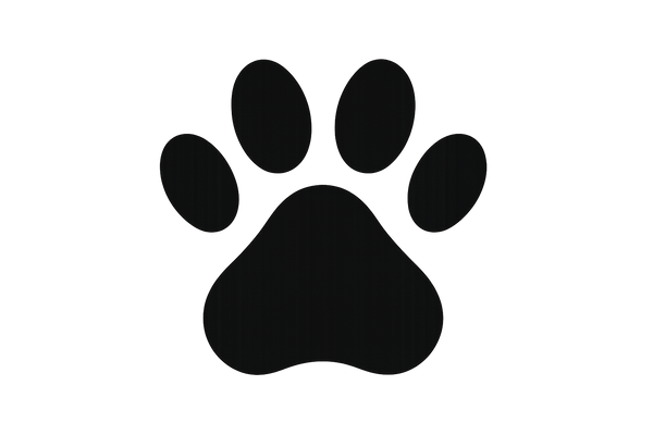 small clipart pawprint