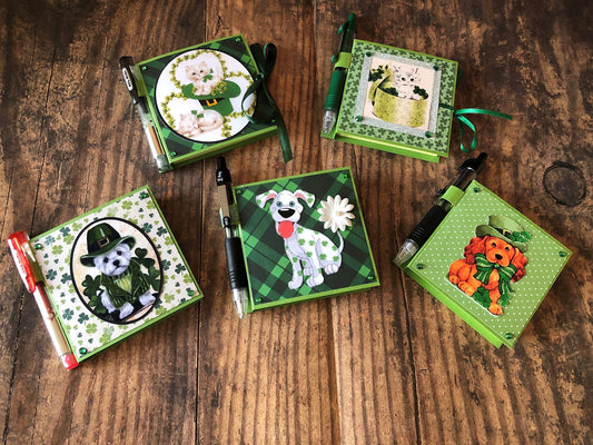 Lucky Sticky Note Holders