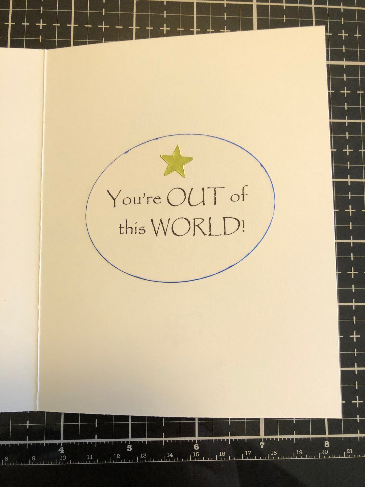 You are out of this World!
